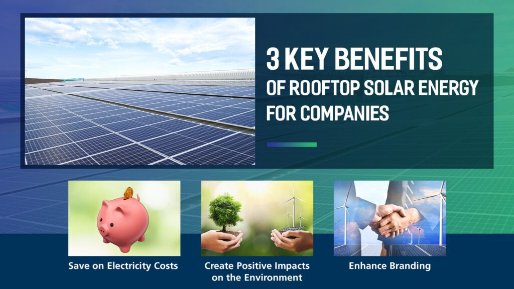 3 key benefits of rooftop solar energy for companies