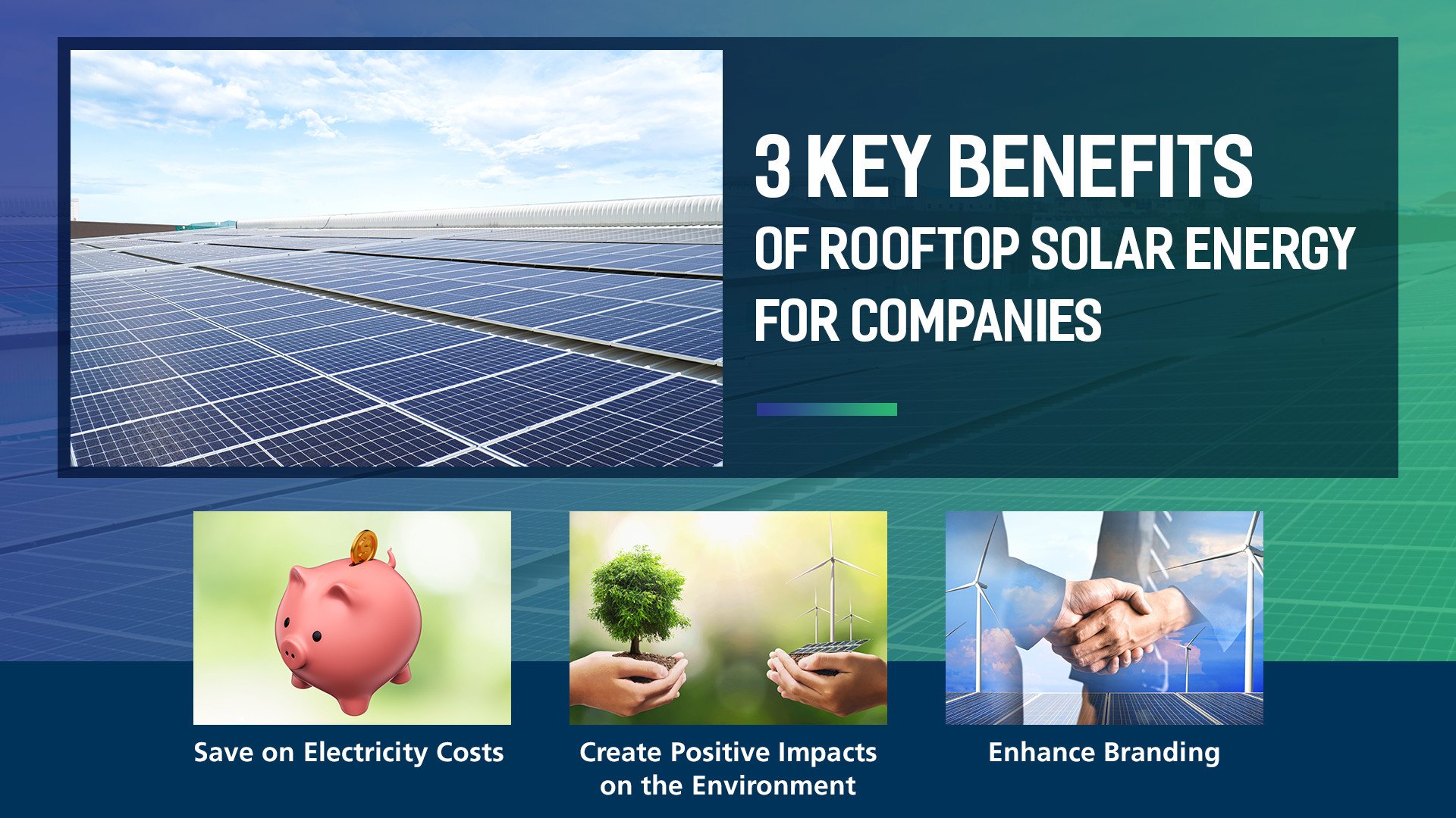 3 Key Benefits of Rooftop Solar Energy for Companies