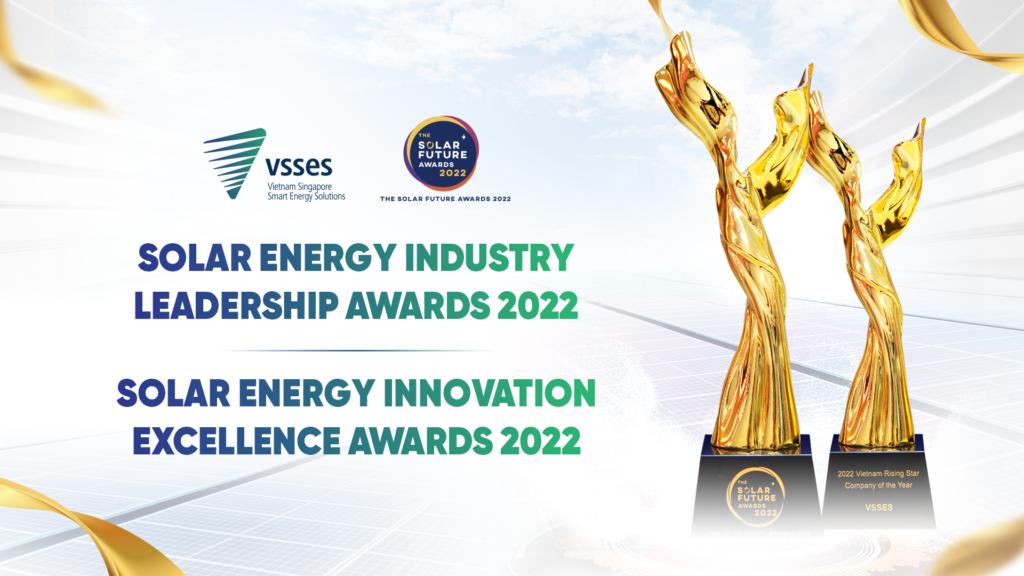 VSSES was given two awards at The Solar Future Awards 2022