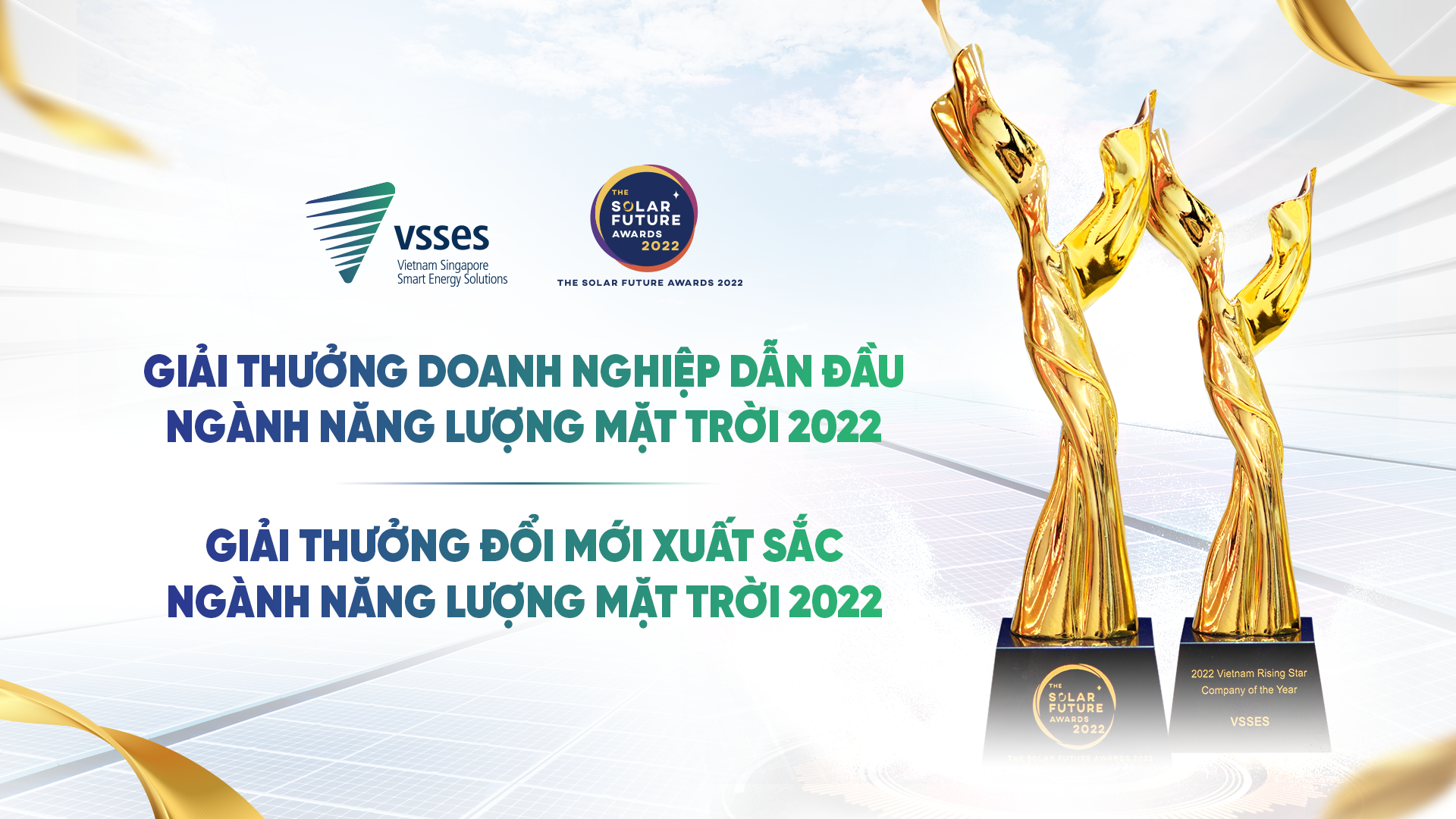 Hành Trình Đạt Hai Giải Thưởng Của VSSES Tại The Solar Future Awards 2022