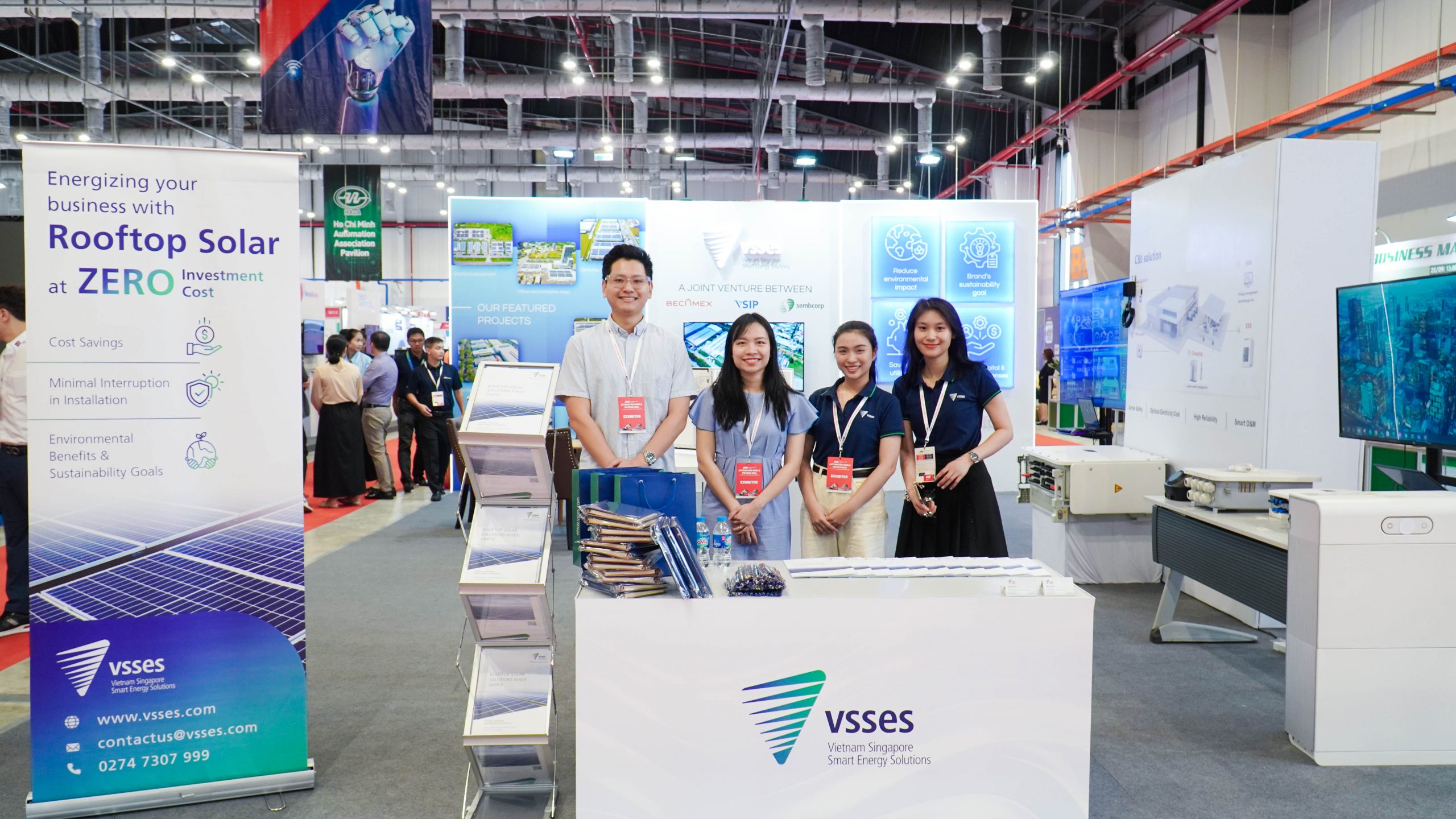 VSSES EXHIBITS AT AUTOMATION WORLD VIETNAM AND ELECTRIC ENERGY SHOW 2024