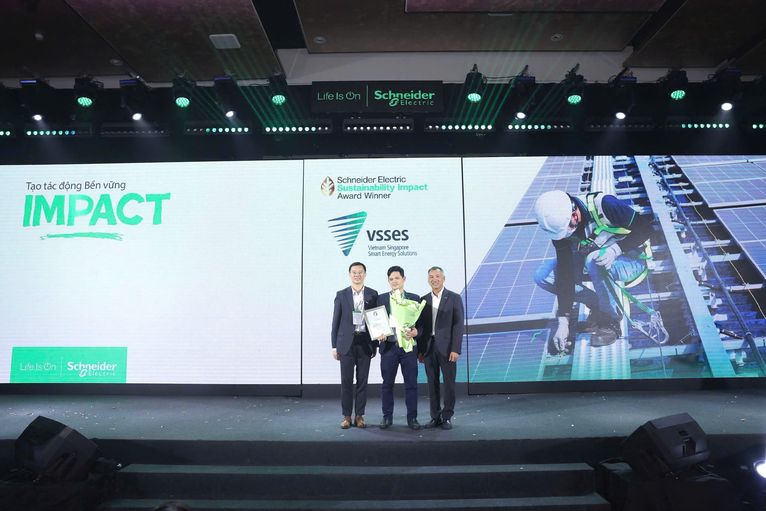 VSSES Vinh Dự Nhận Giải Thưởng “Sustainability Impact Awards” Do Schneider Electric Tổ Chức